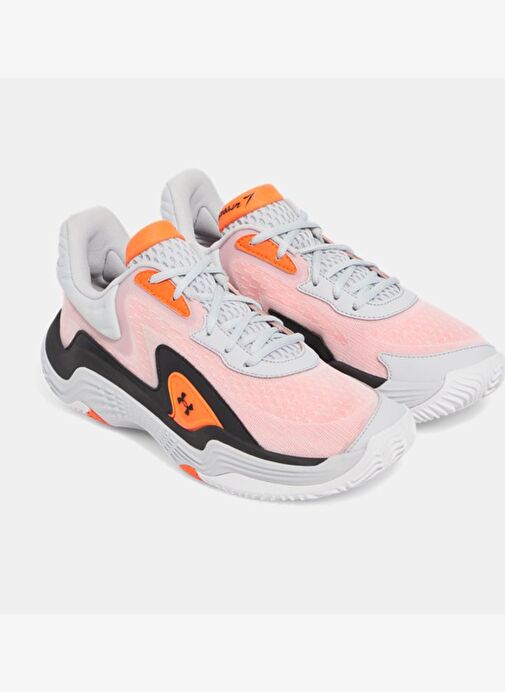 Erkek UA Spawn 7 Basketbol Ayakkabısı 3028461-100 - Görsel 6