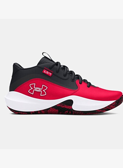 Çocuk UA GS Lockdown 7 Basketbol Ayakkabısı 3028513-600 - Görsel 2