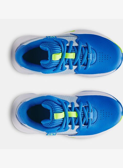 Çocuk UA PS Lockdown 7 Basketbol Ayakkabısı 3028514-453 - Görsel 4