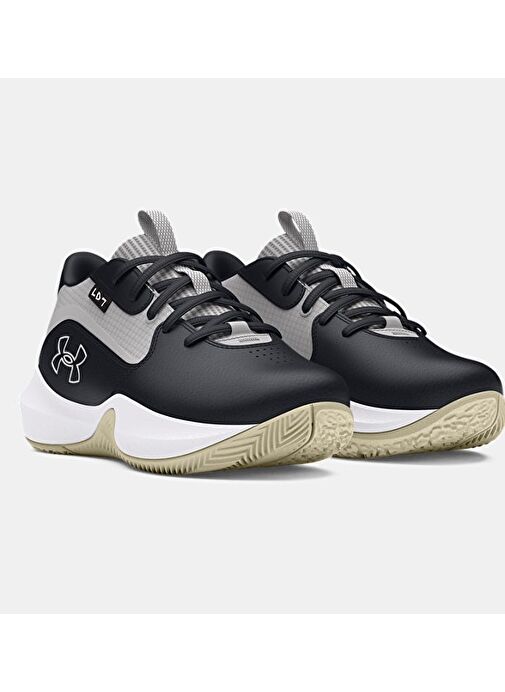 Çocuk UA PS Lockdown 7 Basketbol Ayakkabısı 3028514-002 - Görsel 6