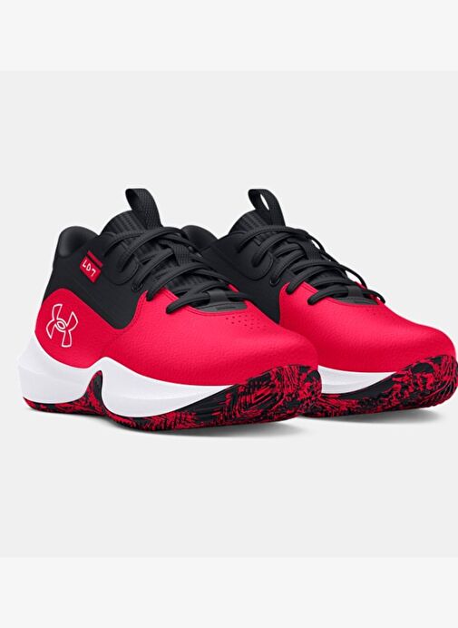 Çocuk UA PS Lockdown 7 Basketbol Ayakkabısı 3028514-600 - Görsel 6