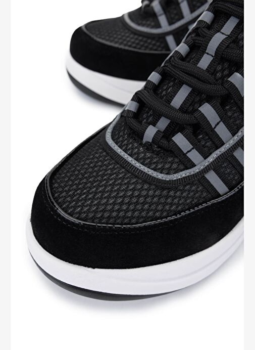 Fornarina Kadın Deri & Tekstil Siyah Sneakers & Spor Ayakkabı - Görsel 4