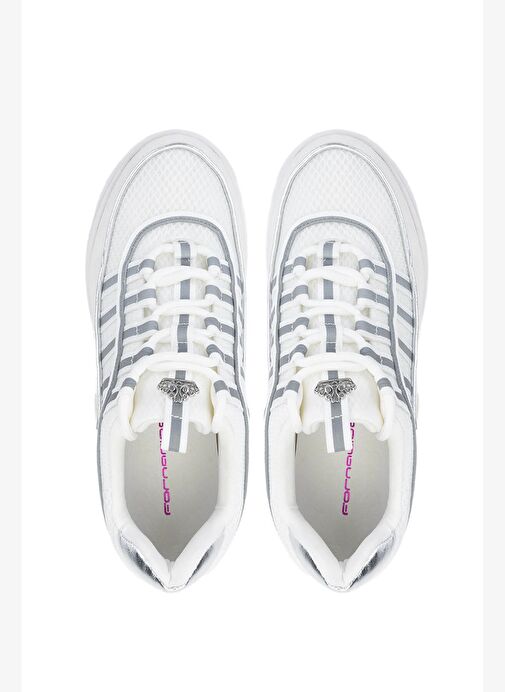 Fornarina Kadın Deri & Tekstil Beyaz Sneakers & Spor Ayakkabı - Görsel 6