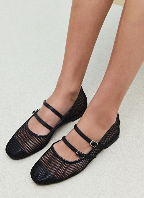 Ziya Siyah Kadın Babet 1511044Z101_000 - Görsel 6