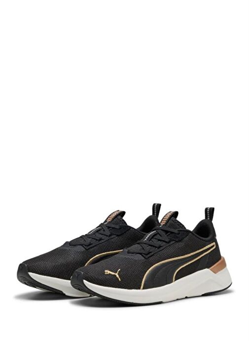 Puma Softride Harli Metallic Siyah Kadın Spor Ayakkabı 31195501 - Görsel 4