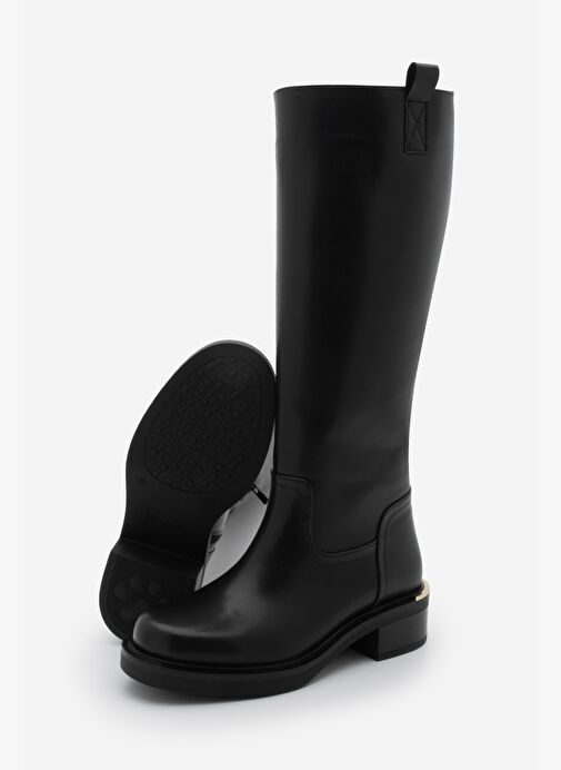 Marjin Marjin Kadın Yarım Fermuarlı Günlük Çizme Gilaze Siyah Bot | Boyner Siyah - 8. görsel