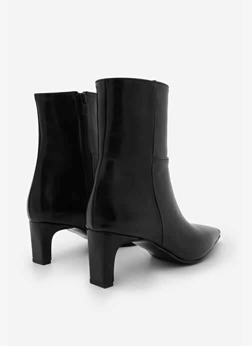 Marjin Marjin Kadın Küt Burun Kalın Topuklu Bot Sivet Siyah | Boyner Siyah - 8. görsel