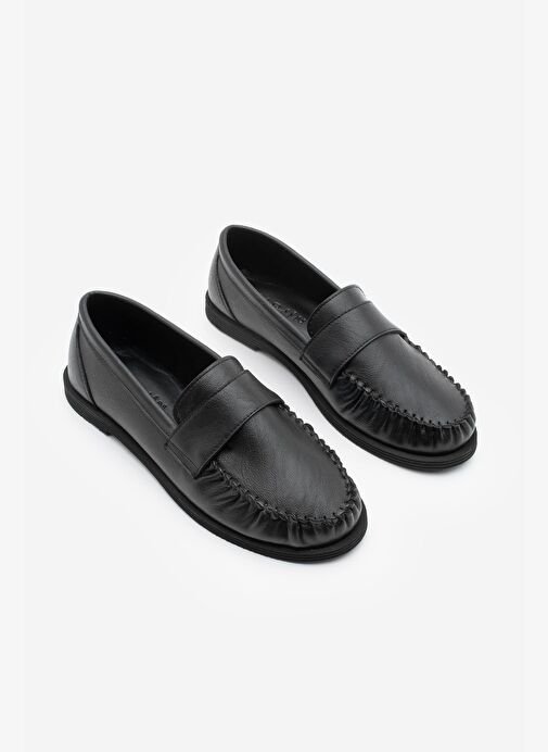 Kadın Loafer Makosen Günlük Ayakkabı Margos Siyah - Görsel 6