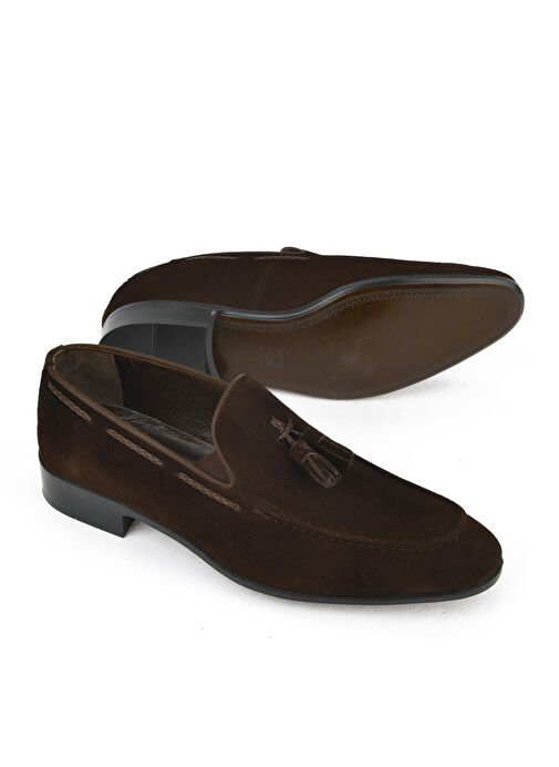 Ziya, Erkek Hakiki Deri Klasik Ayakkabı 151985Z1001 Kahve - Görsel 5
