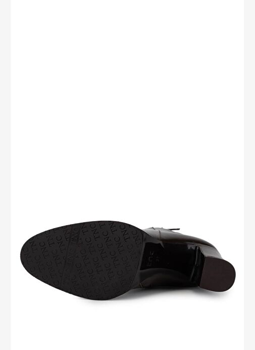 Tamer Tanca Kadın Hakiki Deri Kahverengi Klasik Bot - Görsel 5