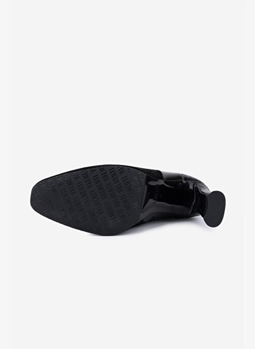 Valmenti Kadın Hakiki Deri Siyah Topuklu Bot - Görsel 6