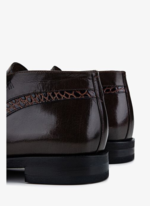 Valmenti Erkek Hakiki Deri Kahverengi Klasik Bot - Görsel 5