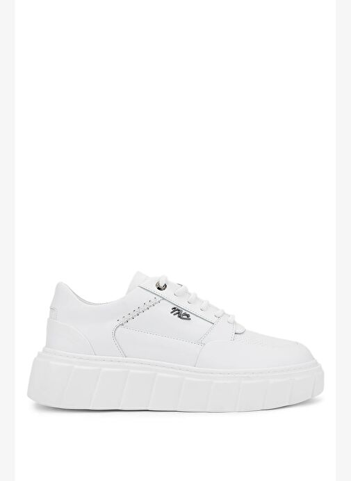 Tamer Tanca Erkek Hakiki Deri Beyaz Sneakers & Spor Ayakkabı - Görsel 2