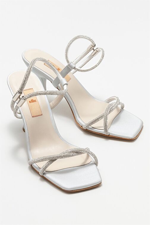 Lame Kadın Topuklu Sandalet - Görsel 3