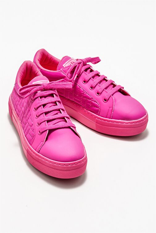 Fuşya Kadın Spor Ayakkabı - Görsel 3