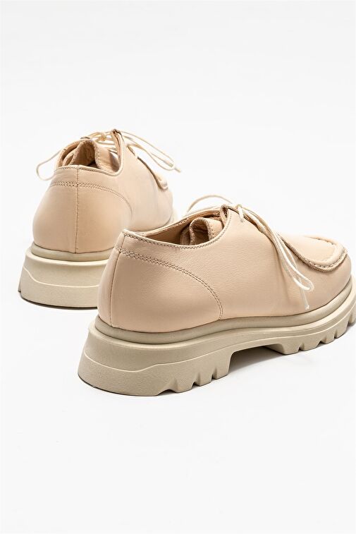 Elle Bej Kadın Deri Günlük Ayakkabı TEREZA-1 - Görsel 5