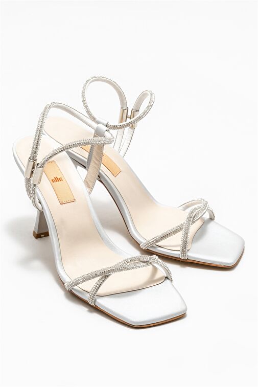 Lame Kadın Topuklu Sandalet - Görsel 2