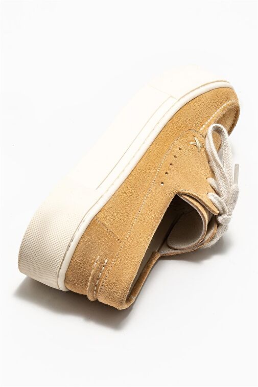 Camel Deri Kadın Günlük Ayakkabı - Görsel 5