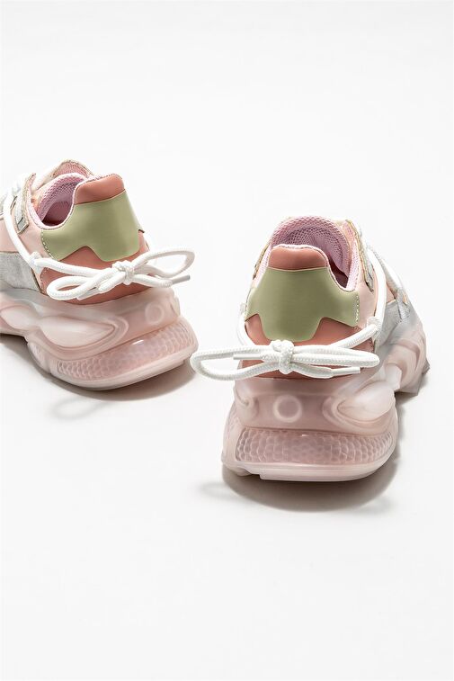Elle Pudra-Gri Kadın Sneaker BODHA-1 - Görsel 5