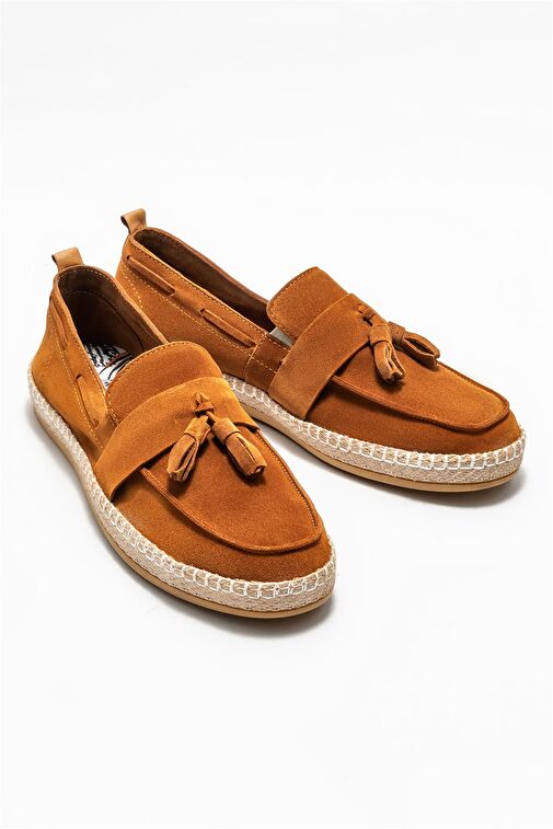 Taba Deri Erkek Espadril - Görsel 3