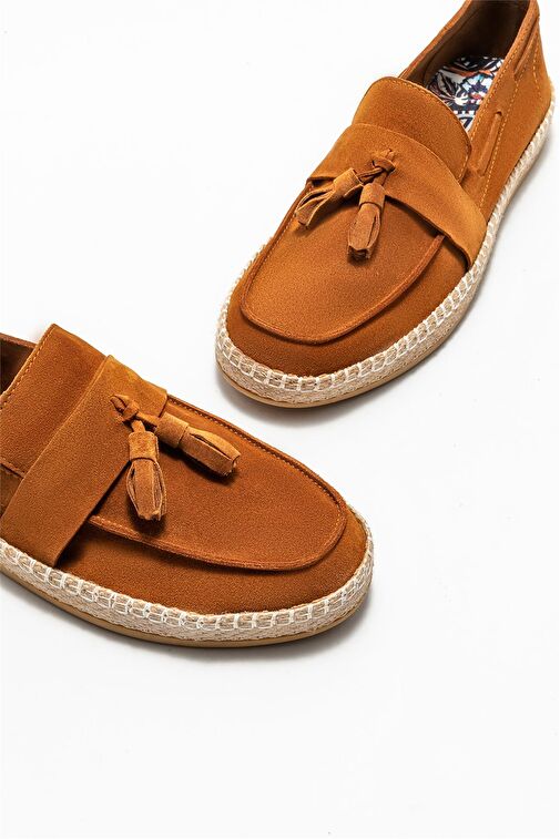 Taba Deri Erkek Espadril - Görsel 4