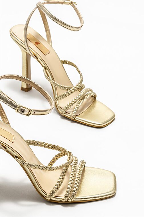 Gold ALEKSA KADIN SANDALET - Görsel 4