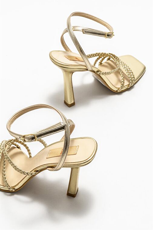 Gold ALEKSA KADIN SANDALET - Görsel 5