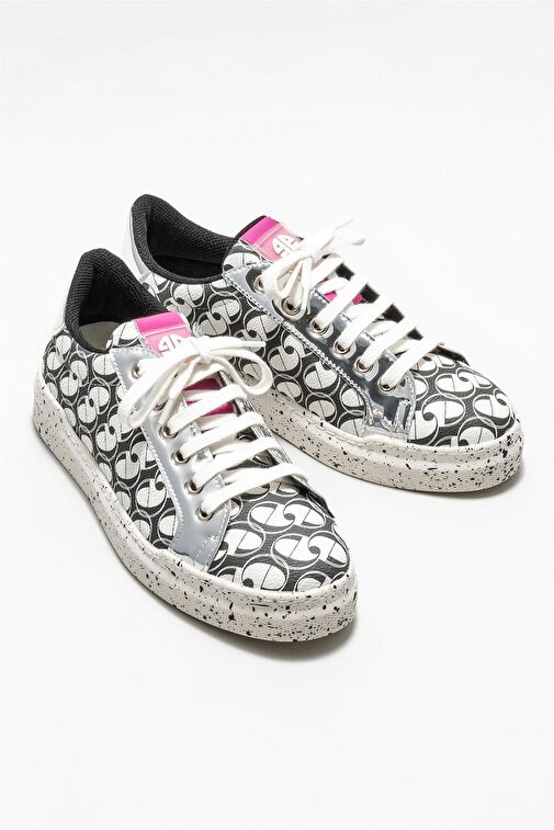 Siyah Kadın Spor Ayakkabı - Görsel 3