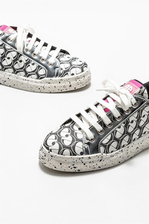 Siyah Kadın Spor Ayakkabı - Görsel 4