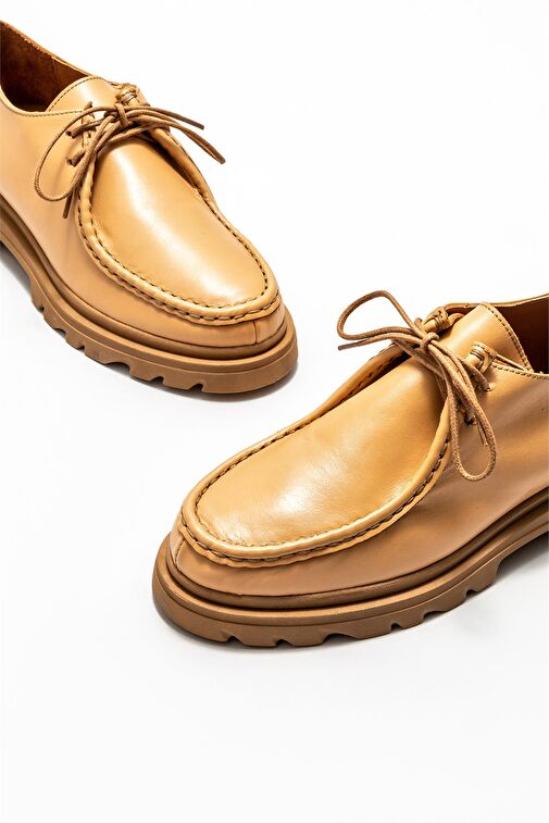 Elle Bej Kadın Deri Günlük Ayakkabı TEREZA-2 - Görsel 4