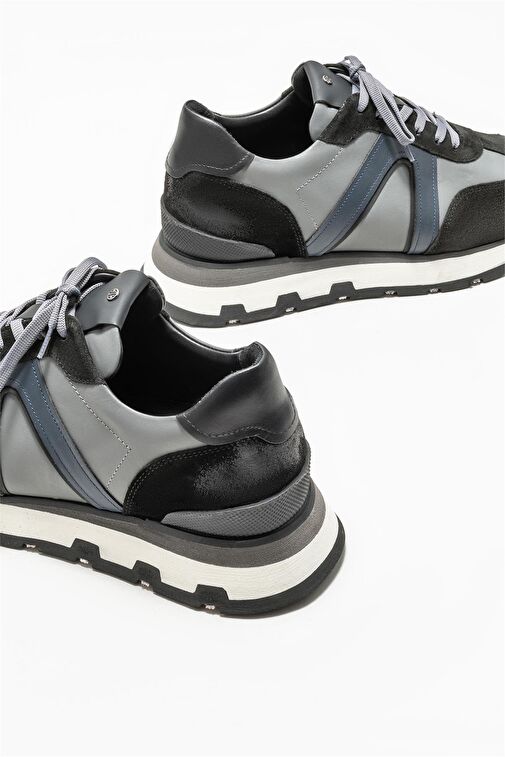 Elle Siyah-Gri Erkek Sneaker ADENIS - Görsel 5