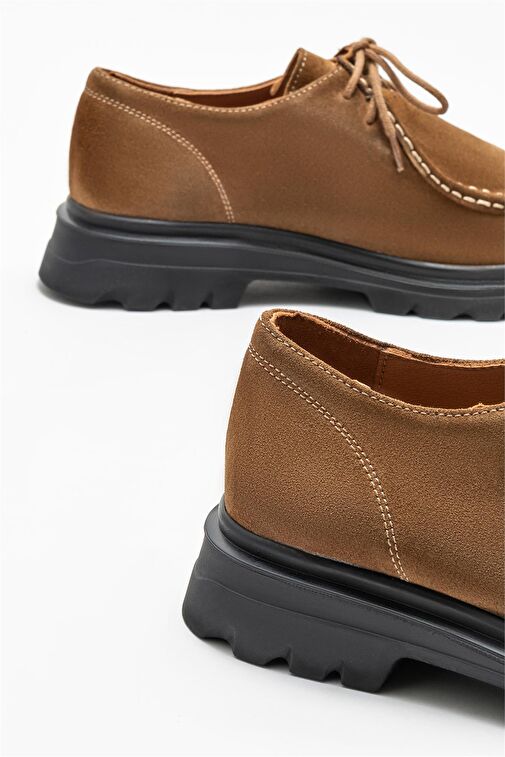 Vizon Deri Kadın Günlük Ayakkabı - Görsel 5