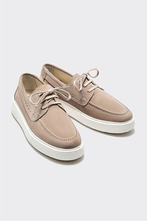 Vizon Deri Erkek Günlük Ayakkabı - Görsel 3