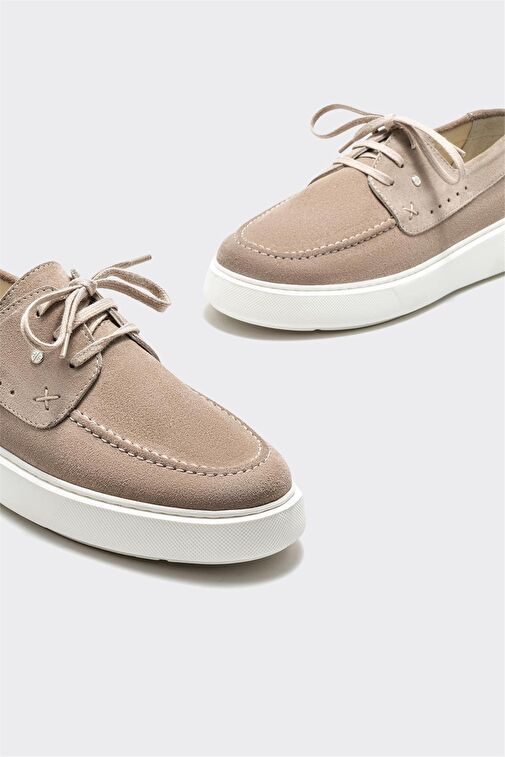 Vizon Deri Erkek Günlük Ayakkabı - Görsel 4