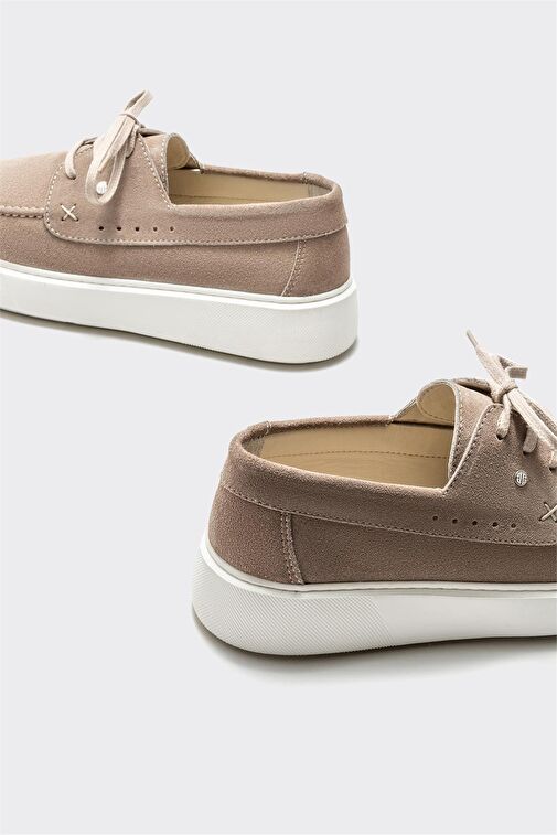 Vizon Deri Erkek Günlük Ayakkabı - Görsel 5