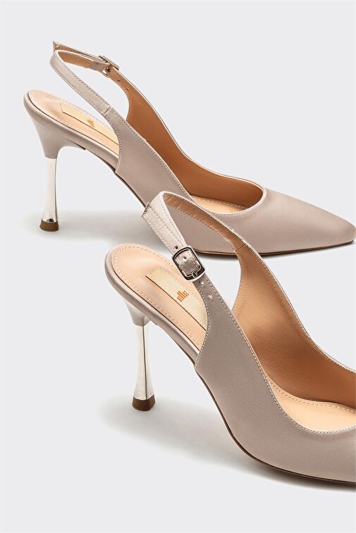 Vizon Kadın Topuklu Ayakkabı - Görsel 5