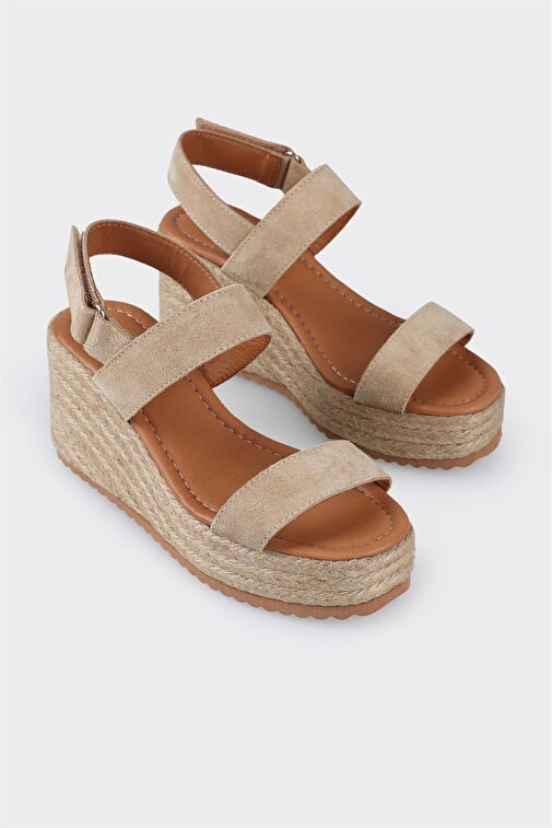 Naturel Deri Kadın Espadril - Görsel 2