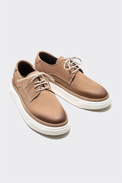 Naturel Deri Erkek Günlük Ayakkabı - Görsel 3