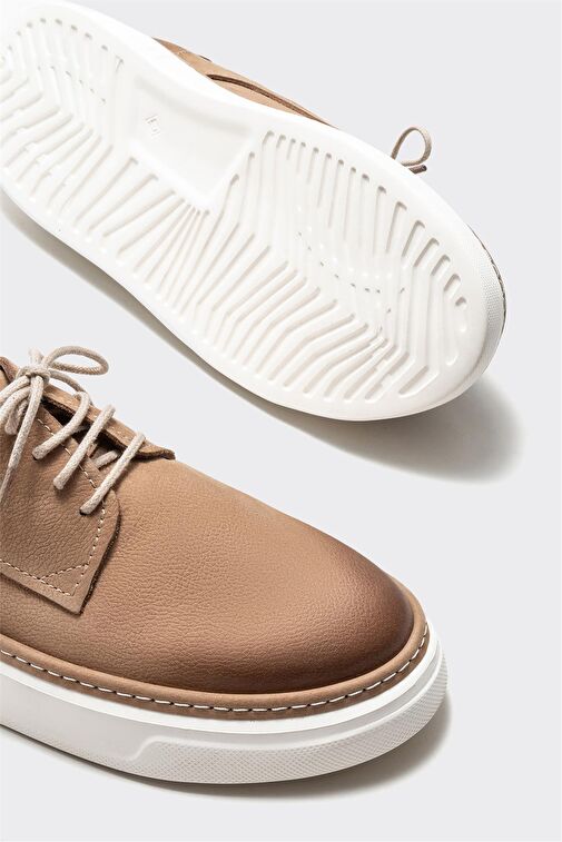 Naturel Deri Erkek Günlük Ayakkabı - Görsel 4