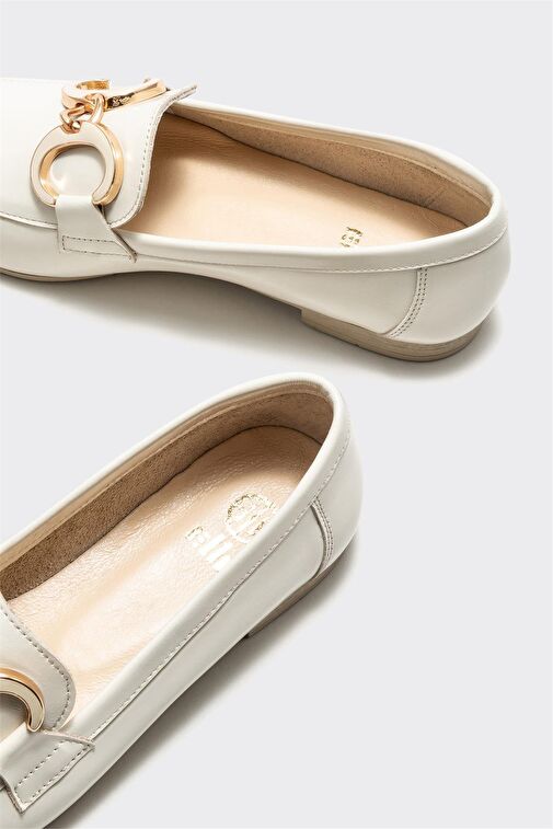 Elle Siyah Kadın Deri Loafer HOEN - Görsel 5