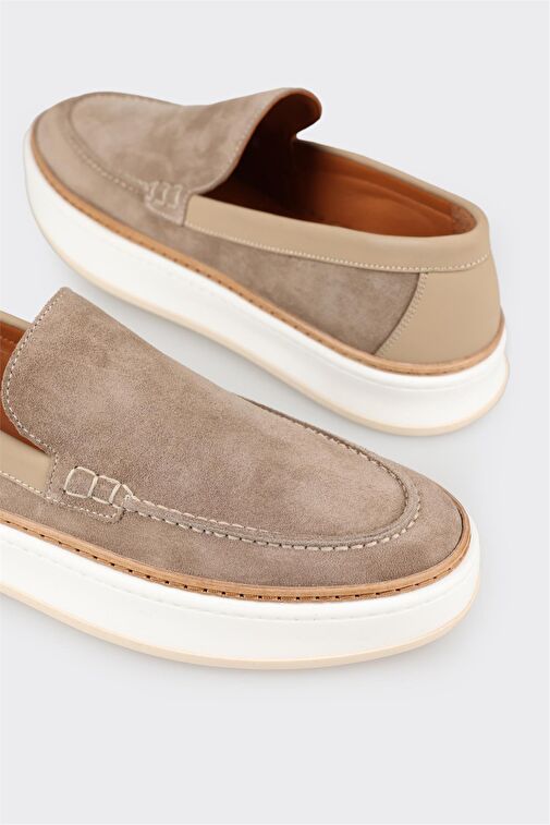 Vizon Deri Erkek Günlük Ayakkabı - Görsel 6