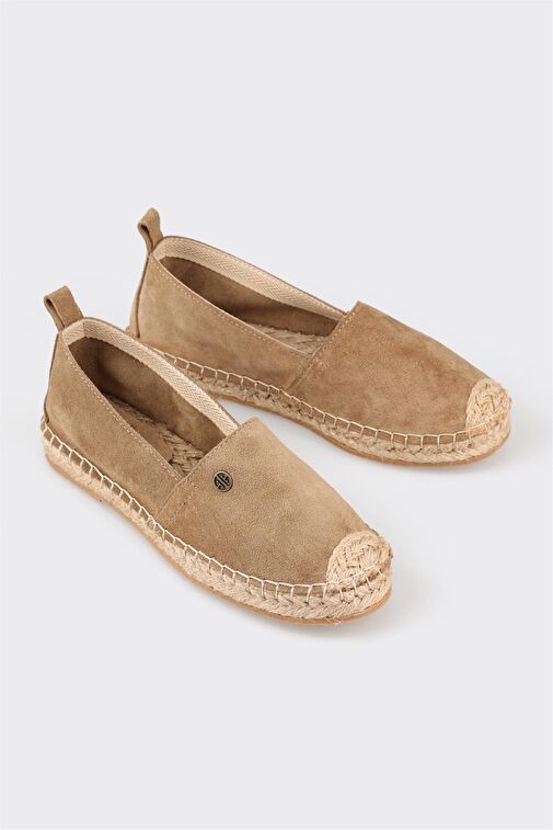 Naturel Deri Kadın Espadril - Görsel 3