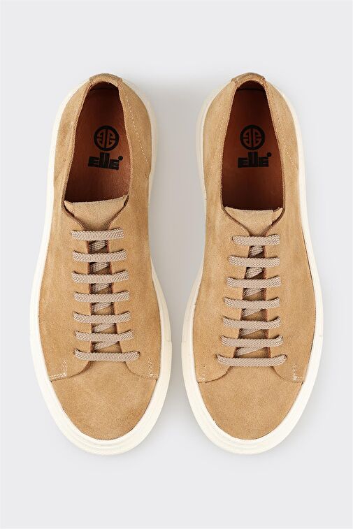 Camel Deri Erkek Spor Ayakkabı - Görsel 5