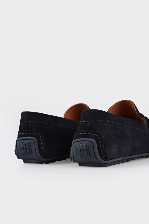 Elle Lacivert Erkek Süet Loafer TYRELL - Görsel 6