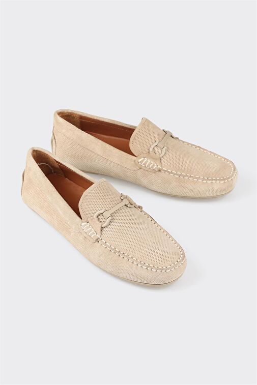 Vizon Deri Erkek Günlük Ayakkabı - Görsel 3