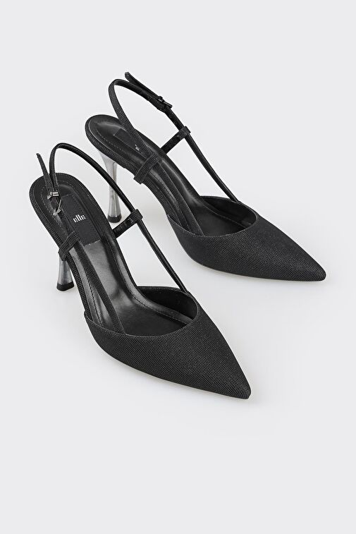 Elle Elle Siyah Kadın Topuklu Ayakkabı | Boyner Siyah - 3. görsel