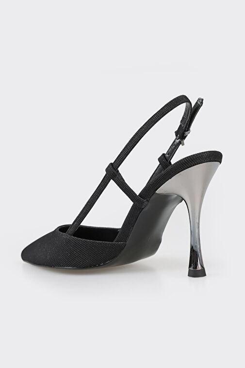 Elle Elle Siyah Kadın Topuklu Ayakkabı | Boyner Siyah - 4. görsel