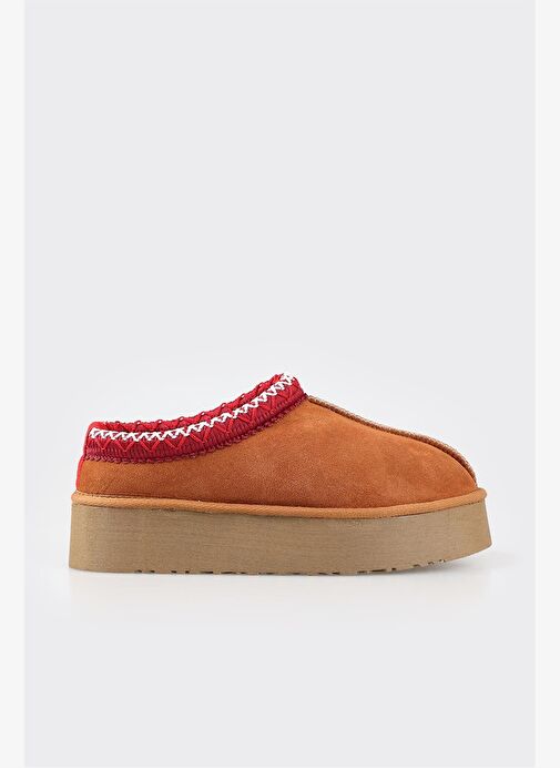 Elle Elle Taba Deri Kadın Terlik Sandalet & Terlik | Boyner Taba - 2. görsel