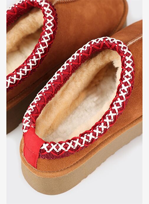 Elle Elle Taba Deri Kadın Terlik Sandalet & Terlik | Boyner Taba - 6. görsel