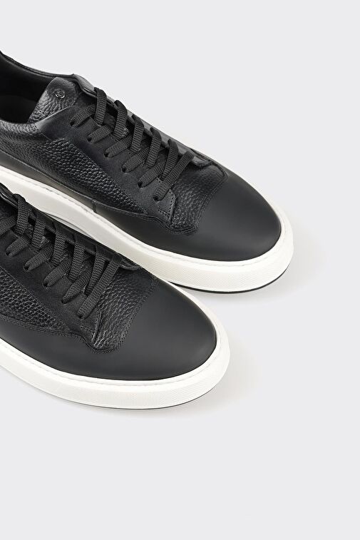 Elle Elle Siyah Erkek Deri Günlük Ayakkabı BREGU-1 Klasik Ayakkabı | Boyner Siyah - 6. görsel